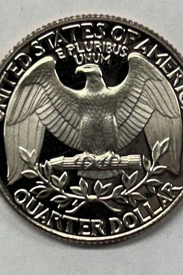 1991-S CLAD PROOF WASHINGTON QUARTER