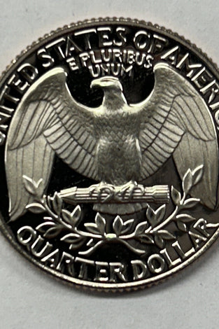 1991-S CLAD PROOF WASHINGTON QUARTER