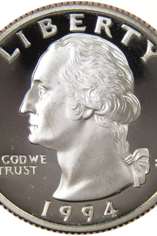 1994-S CLAD PROOF WASHINGTON QUARTER
