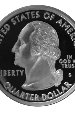 2001-S CLAD PROOF NORTH CAROLINA STATE QUARTER