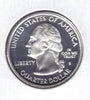 2001-S CLAD PROOF VERMONT STATE QUARTER