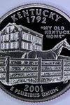 2001-S CLAD PROOF KENTUCKY STATE QUARTER
