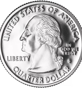 2003-S CLAD PROOF ARKANSAS STATE QUARTER