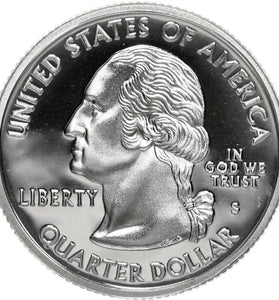 2003-S CLAD PROOF MAINE STATE QUARTER