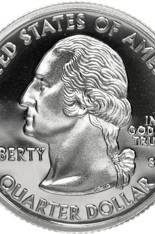 2003-S CLAD PROOF MAINE STATE QUARTER