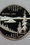 2005-S CLAD PROOF OREGON STATE QUARTER