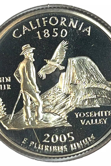 2005-S CLAD PROOF CALIFORNIA STATE QUARTER