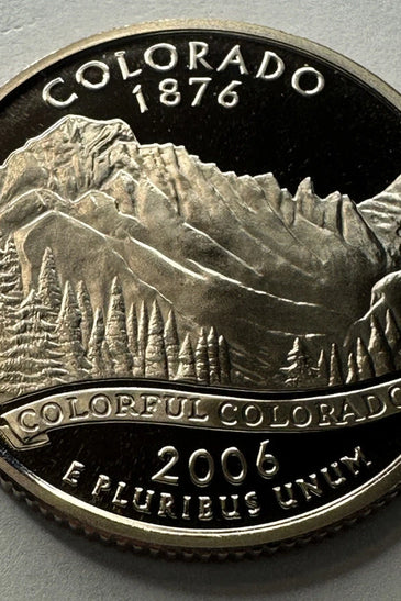 2006-S CLAD PROOF COLORADO STATE QUARTER