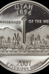 2007-S CLAD PROOF UTAH STATE QUARTER