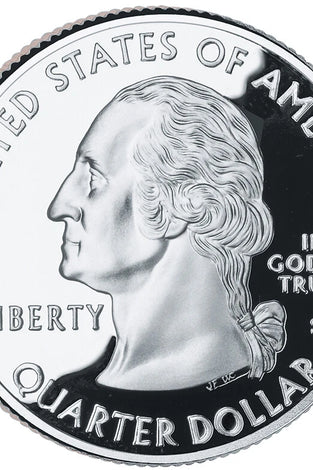 2007-S CLAD PROOF WASHINGTON STATE QUARTER