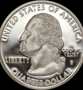 2007-S CLAD PROOF MONTANA STATE QUARTER