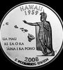 2008-S CLAD PROOF HAWAII STATE QUARTER