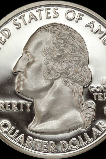 2008-S CLAD PROOF ALASKA STATE QUARTER