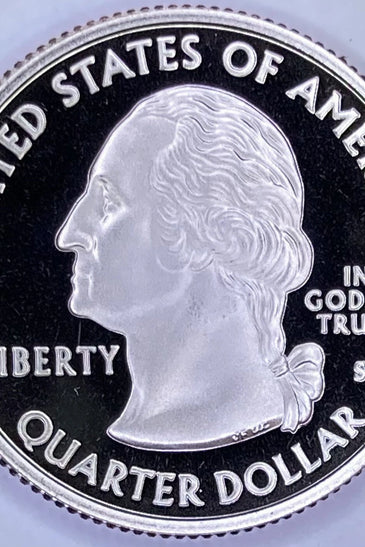 2008-S CLAD PROOF ARIZONA STATE QUARTER