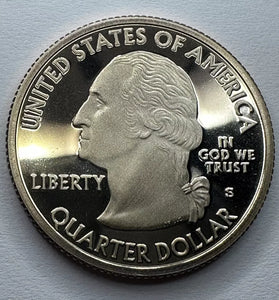 2009-S CLAD PROOF NORTHERN MARIANA ISLANDS STATE QUARTER