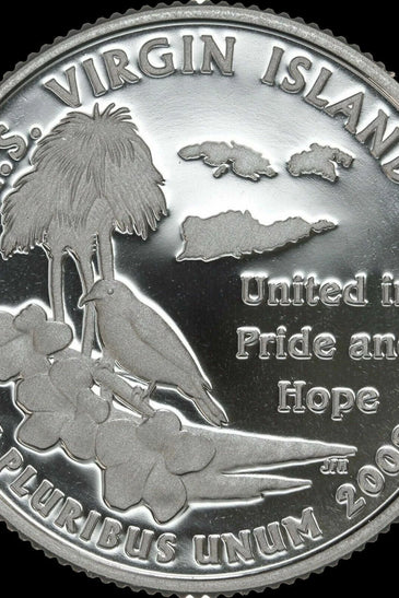 2009-S CLAD PROOF U.S. VIRGIN ISLANDS STATE QUARTER