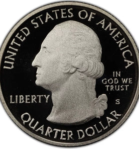 2009-S CLAD PROOF GRAND CANYON STATE PARK QUARTER