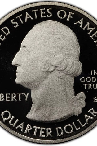 2009-S CLAD PROOF GRAND CANYON STATE PARK QUARTER