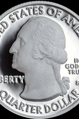 2010-S CLAD PROOF YOSEMITE CALIFORNIA STATE PARK QUARTER