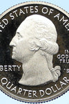 2011-S CLAD PROOF GLACIER MONTANA STATE PARK QUARTER
