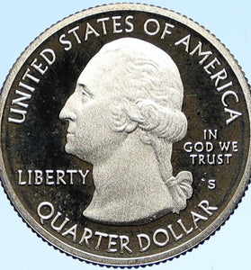 2011-S CLAD PROOF GLACIER MONTANA STATE PARK QUARTER