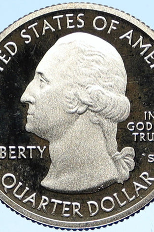 2011-S CLAD PROOF GLACIER MONTANA STATE PARK QUARTER