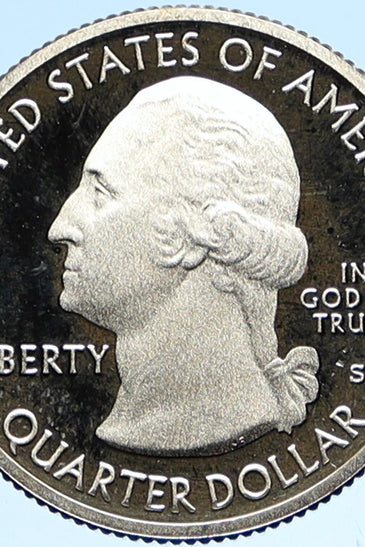 2011-S CLAD PROOF GLACIER MONTANA STATE PARK QUARTER