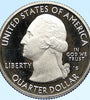 2011-S CLAD PROOF GLACIER MONTANA STATE PARK QUARTER