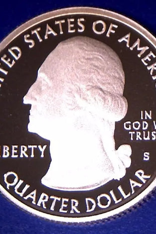 2011-S CLAD PROOF CHICKASAW STATE PARK QUARTER