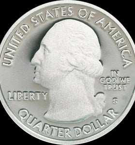 2013-S CLAD PROOF WHITE MOUNTAIN STATE PARK QUARTER