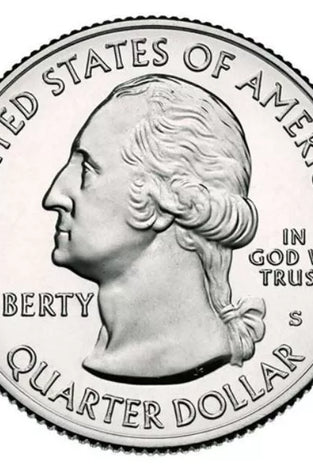 2013-S CLAD PROOF PERRYS VICTORY STATE PARK QUARTER