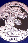 2013-S CLAD PROOF GREAT BASIN STATE PARK QUARTER