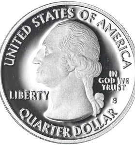 2014-S CLAD PROOF SHENANDOAH VIRGINIA STATE PARK QUARTER