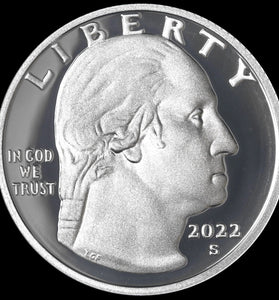 2022-S CLAD PROOF AMERICAN WOMEN ANNA MAY WONG QUARTER