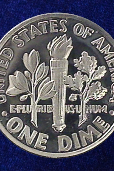 1969-S CLAD PROOF ROOSEVELT DIME