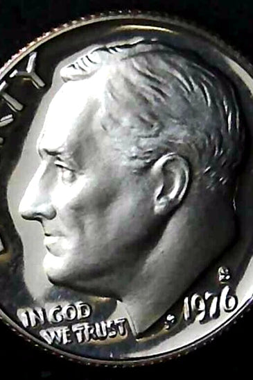 1976-S CLAD PROOF ROOSEVELT DIME