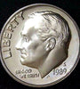 1989-S CLAD PROOF ROOSEVELT DIME