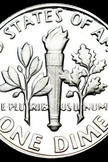 1991-S CLAD PROOF ROOSEVELT DIME