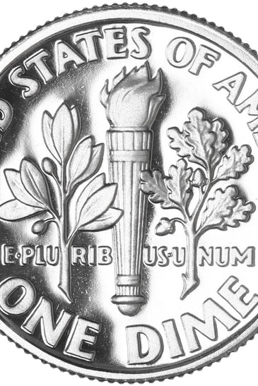 1993-S CLAD PROOF ROOSEVELT DIME