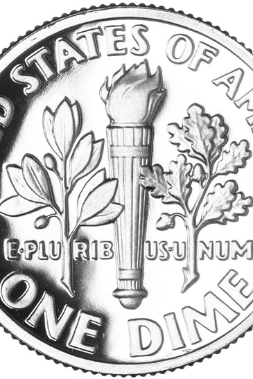 1995-S CLAD PROOF ROOSEVELT DIME