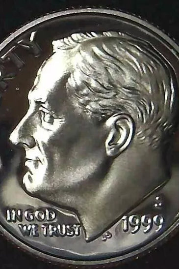 1999-S CLAD PROOF ROOSEVELT DIME