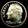 2000-S CLAD PROOF ROOSEVELT DIME