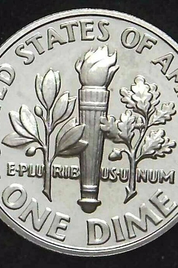 2001-S CLAD PROOF ROOSEVELT DIME