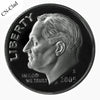 2005-S CLAD PROOF ROOSEVELT DIME