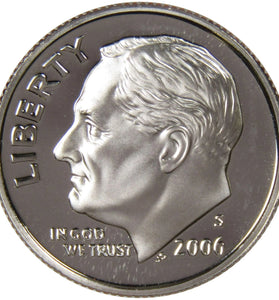 2006-S CLAD PROOF ROOSEVELT DIME