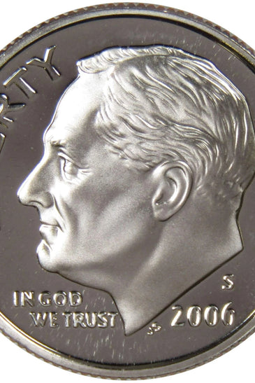 2006-S CLAD PROOF ROOSEVELT DIME