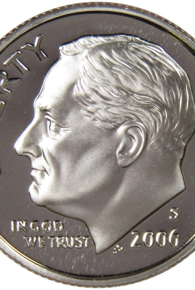 2006-S CLAD PROOF ROOSEVELT DIME