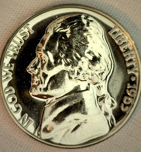 1963 PROOF JEFFERSON NICKEL