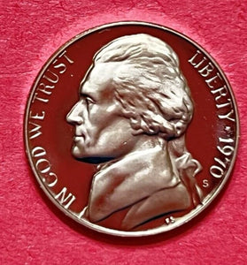 1970-S PROOF JEFFERSON NICKEL