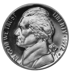 1972-S PROOF JEFFERSON NICKEL